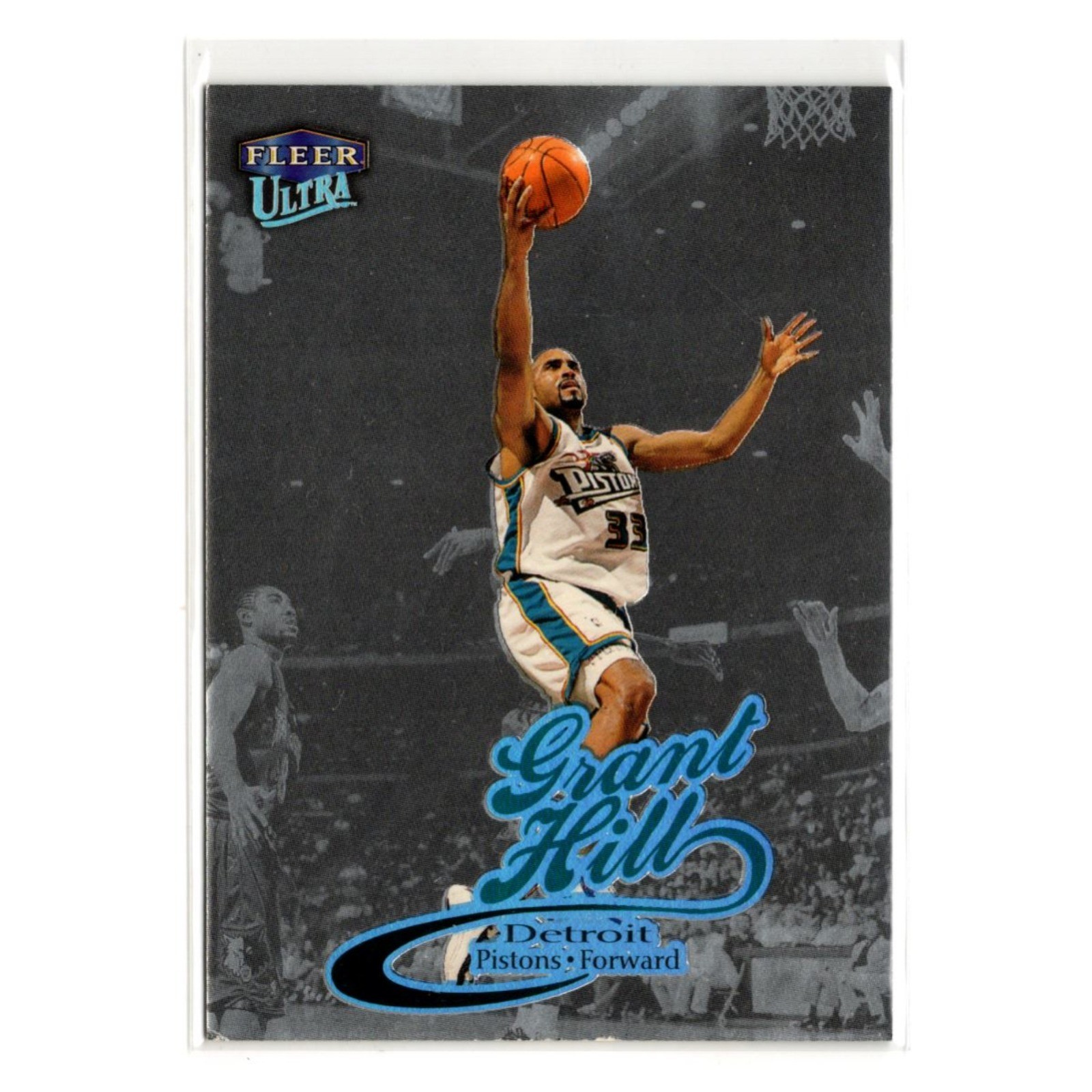 Grant Hill /99 #79P 1998-99 Ultra Platinum Medallion Basketball Card NBA