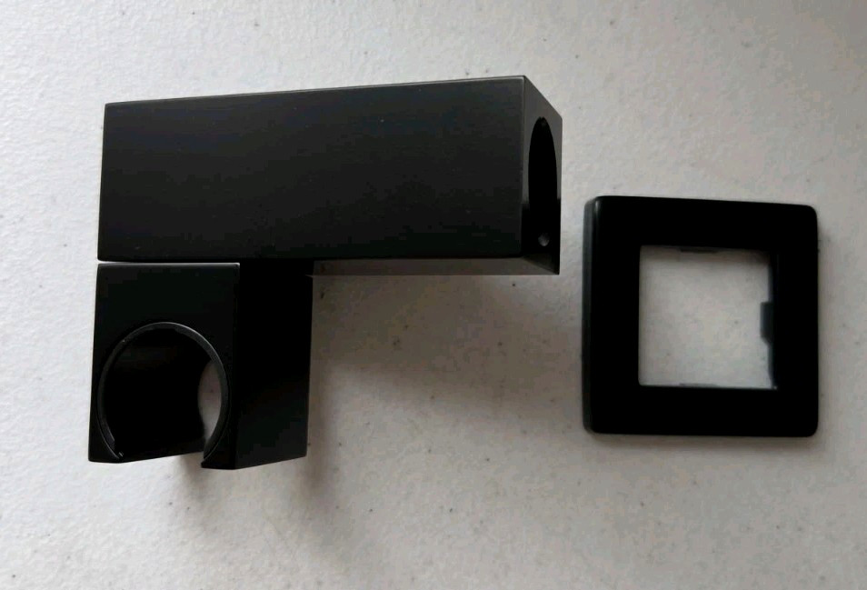 Delta RP103707BL Modern Hand Shower Mount, Matte Black