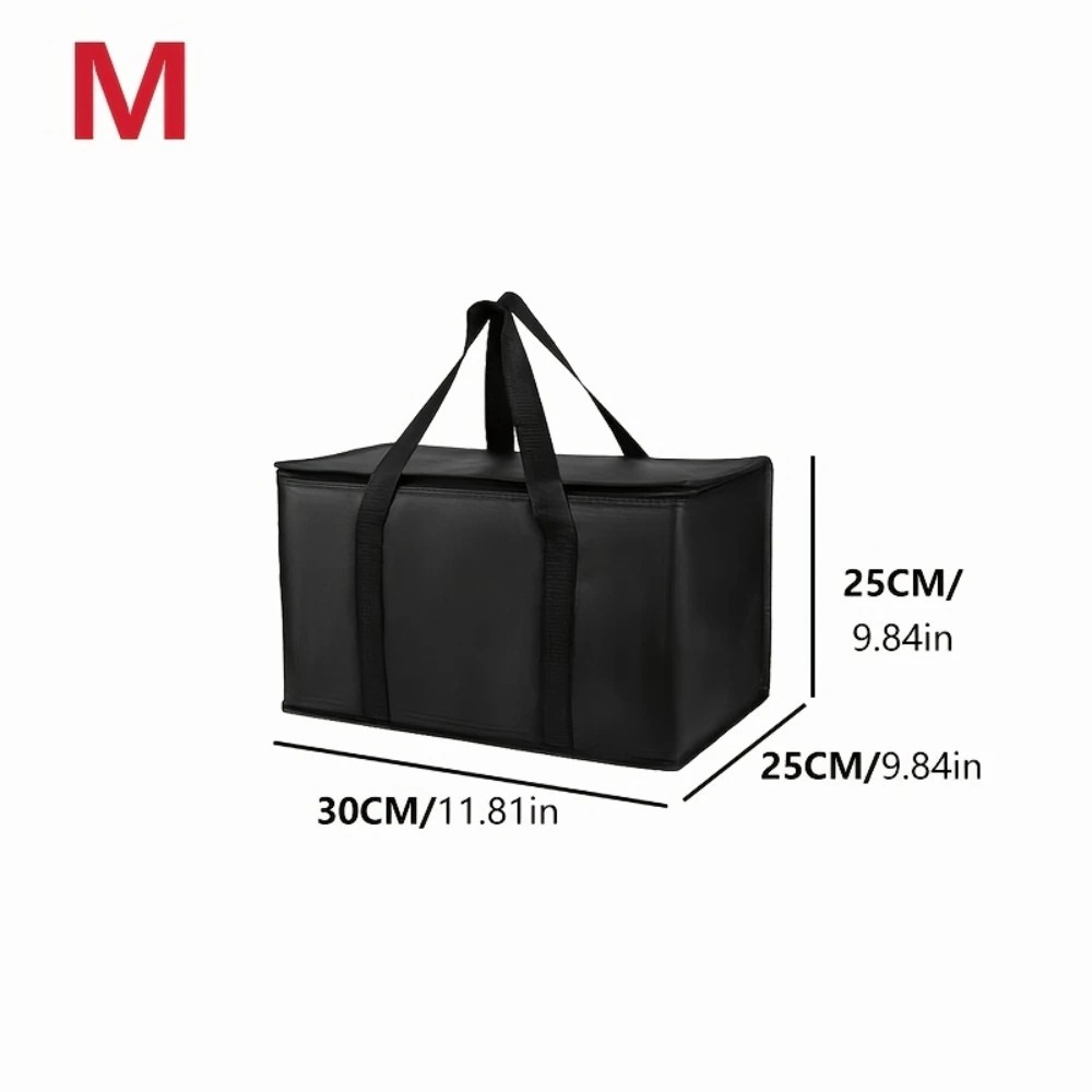 Insulated Food Delivery Bag M,L,XL Insulated Reusable Grocery Cooler/Hot... USA
