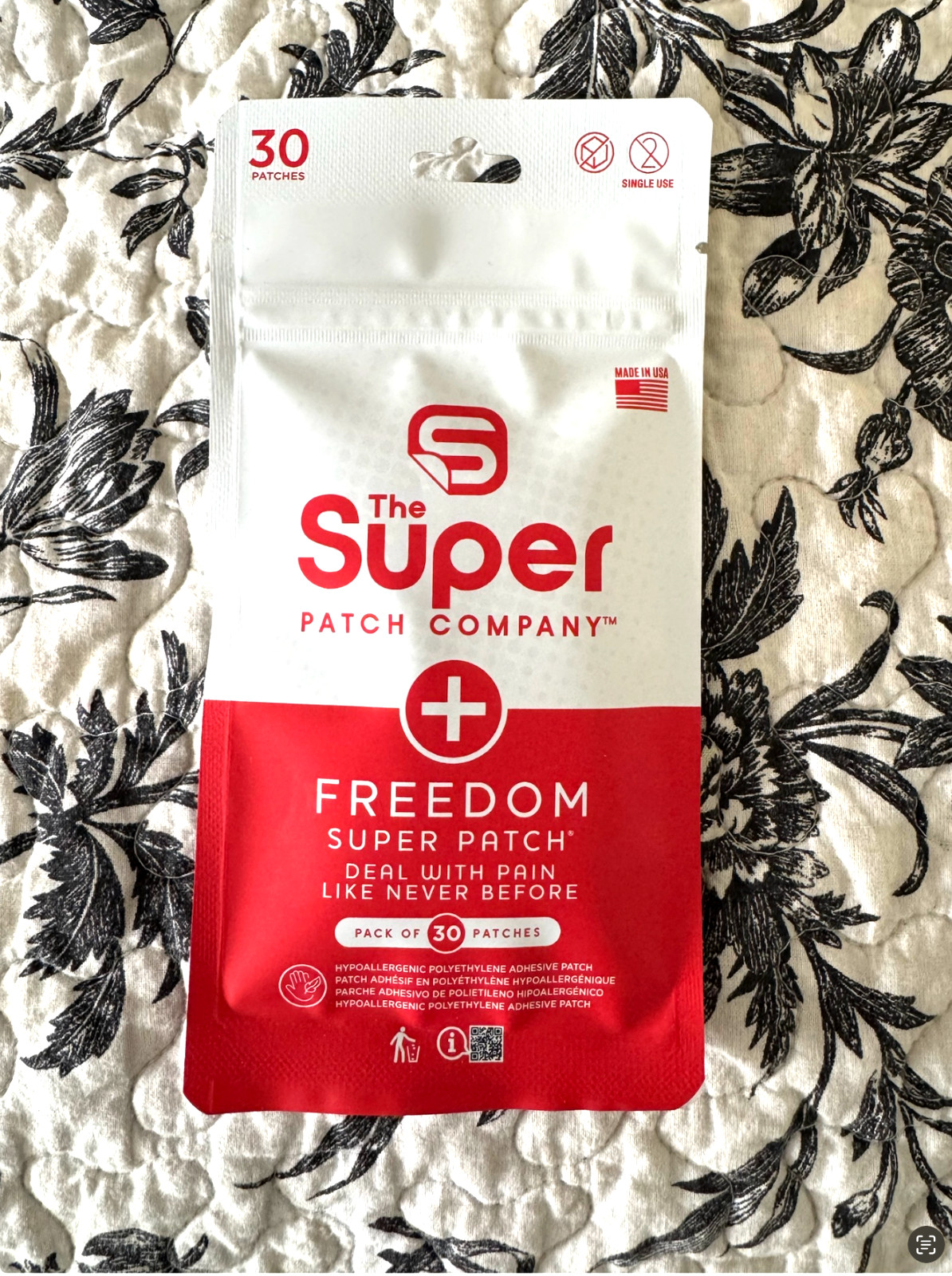 The Super Patch Company FREEDOM Super Patch - Pack of 30 - VTT 2.0