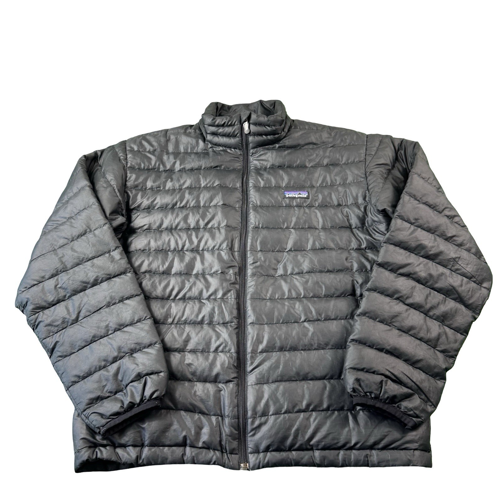 Patagonia Black Down Full Zip Mens Winter Jacket Puffer 84673FA12 Medium