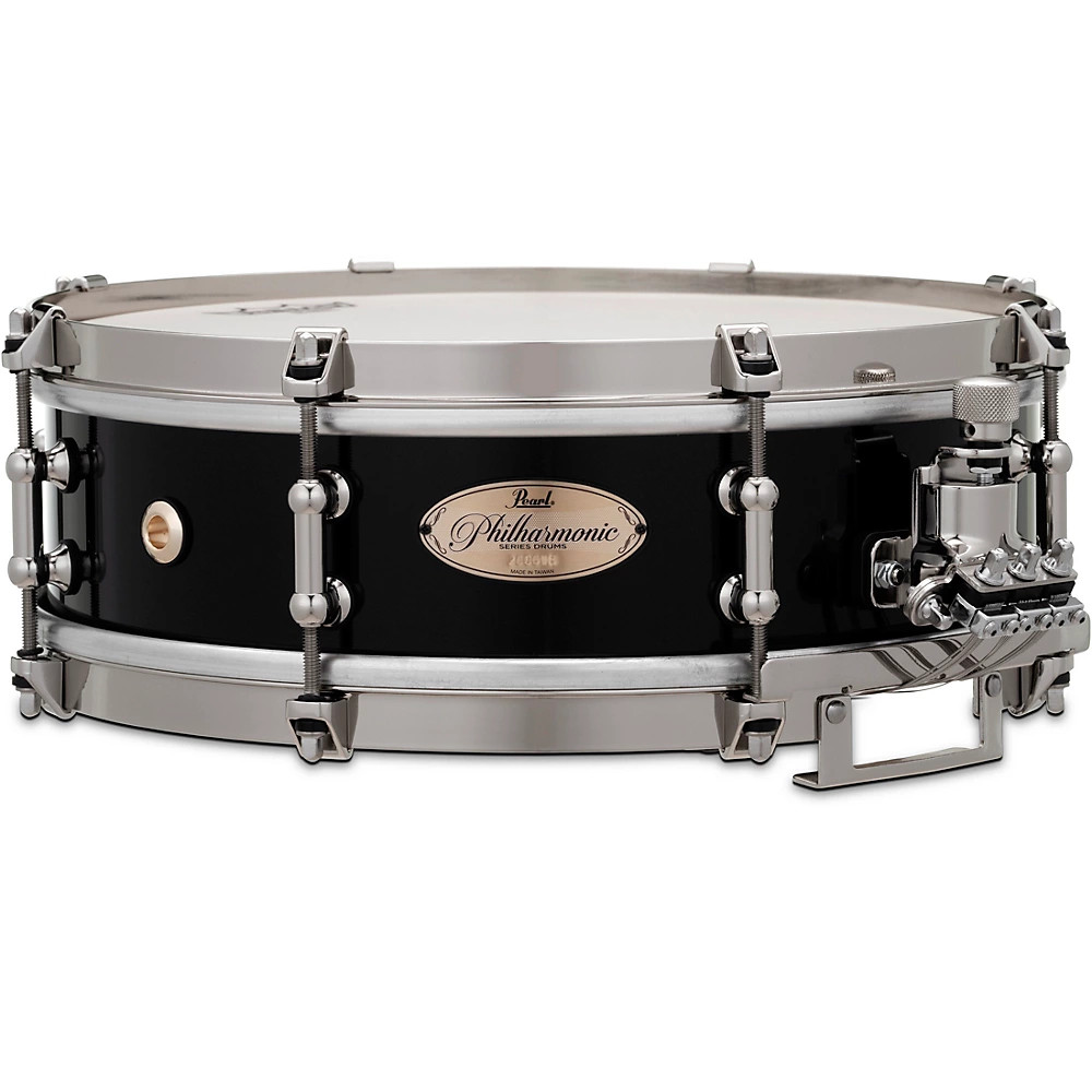 Pearl Philharmonic Maple Snare Drum 13 x 4 in. Piano Black