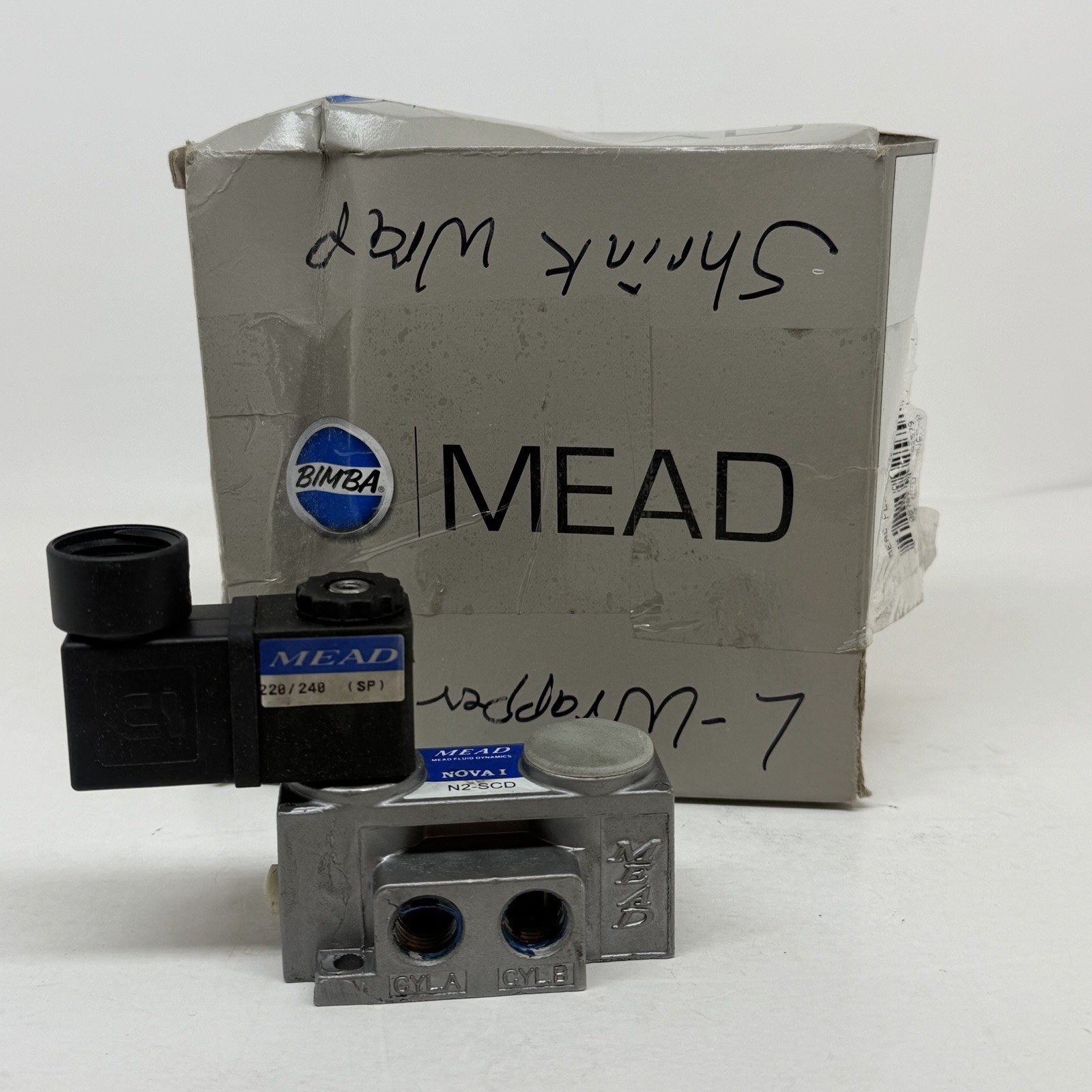 Bimba MEAD N2-SCD-240VAC-P 220-240V Fluid Dynamics Used