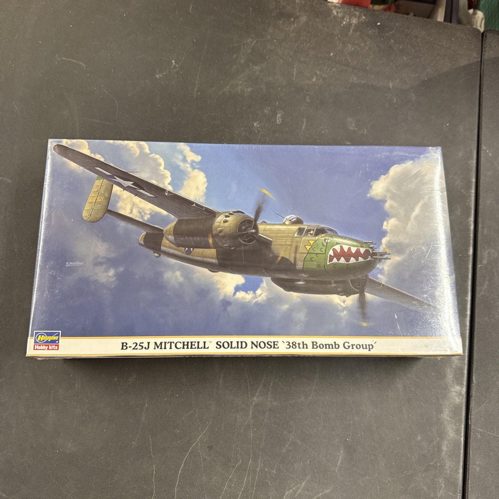 HASEGAWA 1:72 North American B-25J Mitchell *38th Bomb Group* No.:00923 - RARE