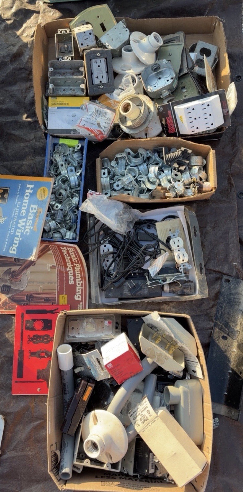 Electrical Supplies Parts Components Massive Lot