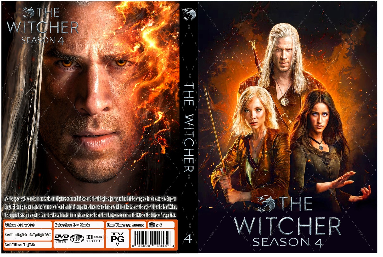 The Witcher Complete Season 4 Chapter 1-8 + The Rats A Witcher Tale Eng Audio