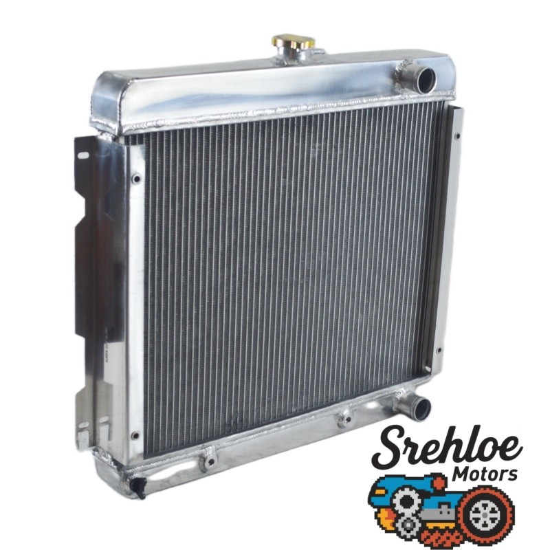Heavy Duty 3Row Aluminum Radiator Fit 1967-73 Mopar Dart Duster Scamp Valiant L6