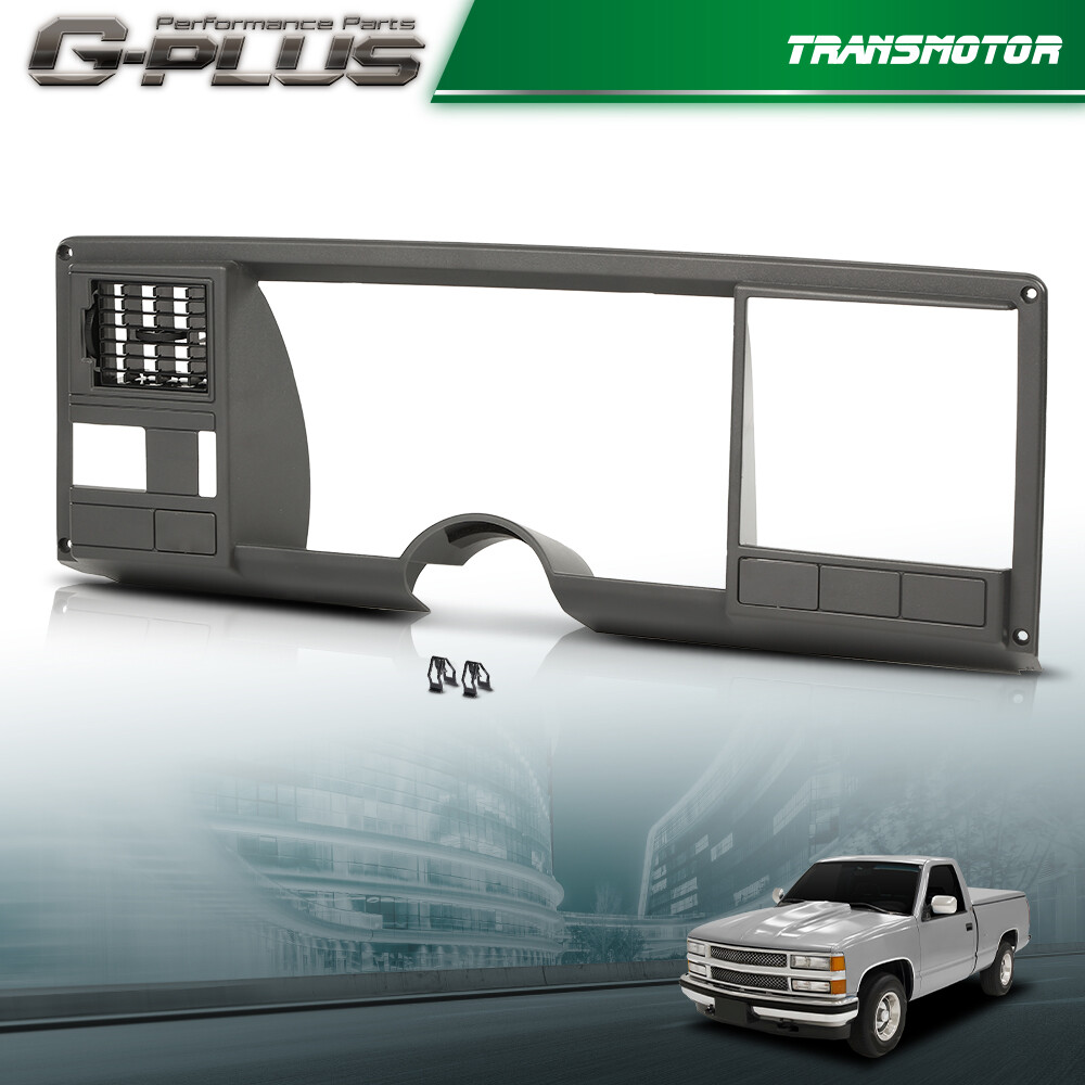 Fits 1988-1994 Chevy Silverado Gmc Sierra Truck Speedometer Dash Bezel Trim Gray Fits 1988-1994 Chevy Silverado Gmc Sierra Truck Speedometer Dash Bezel Trim Gray