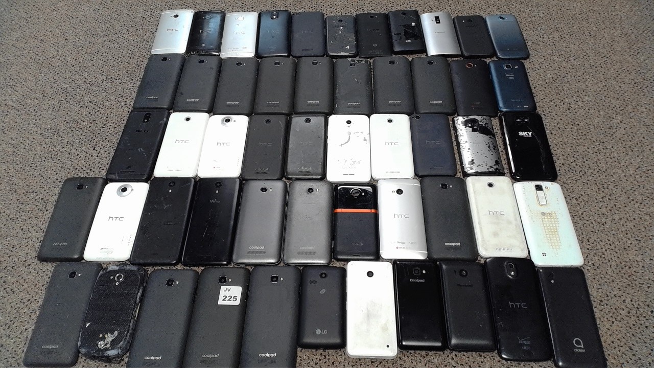 Lot of 53 Untested Generic Smartphone Cell Phone