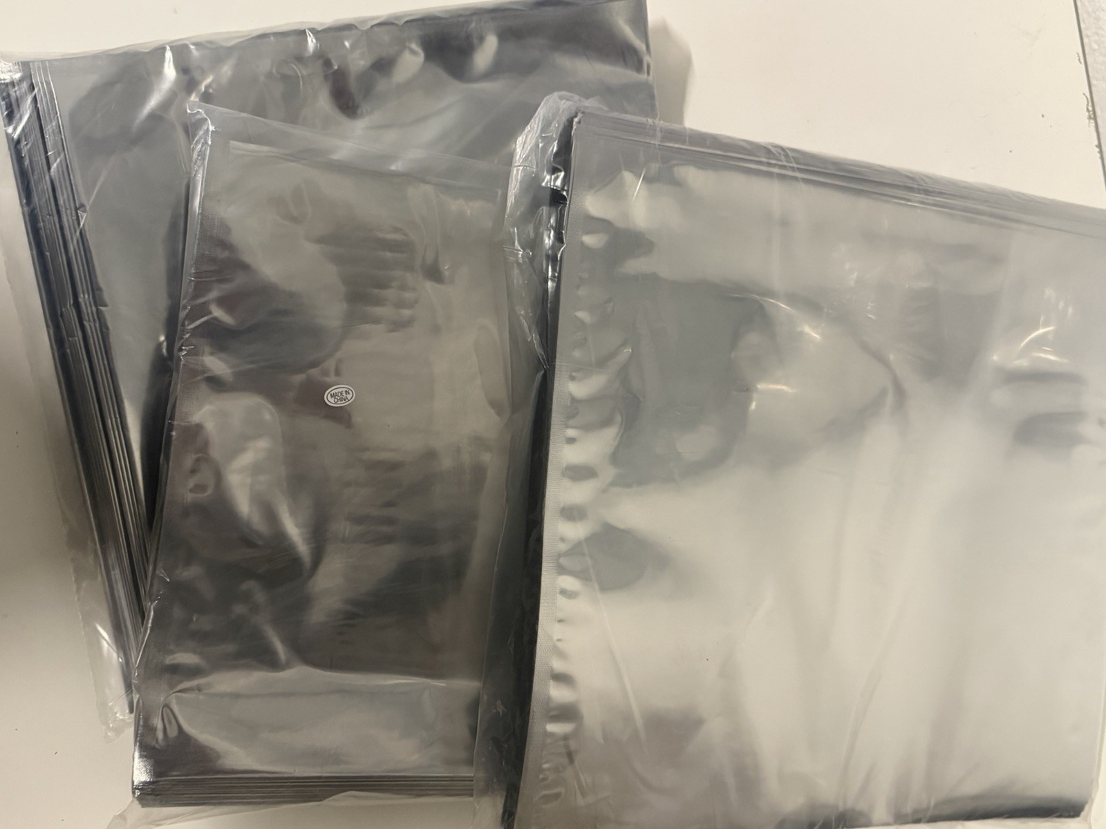 200 PCS Anti-Static 10” X  14” Translucent Open Top  Bags for Electronics Shield