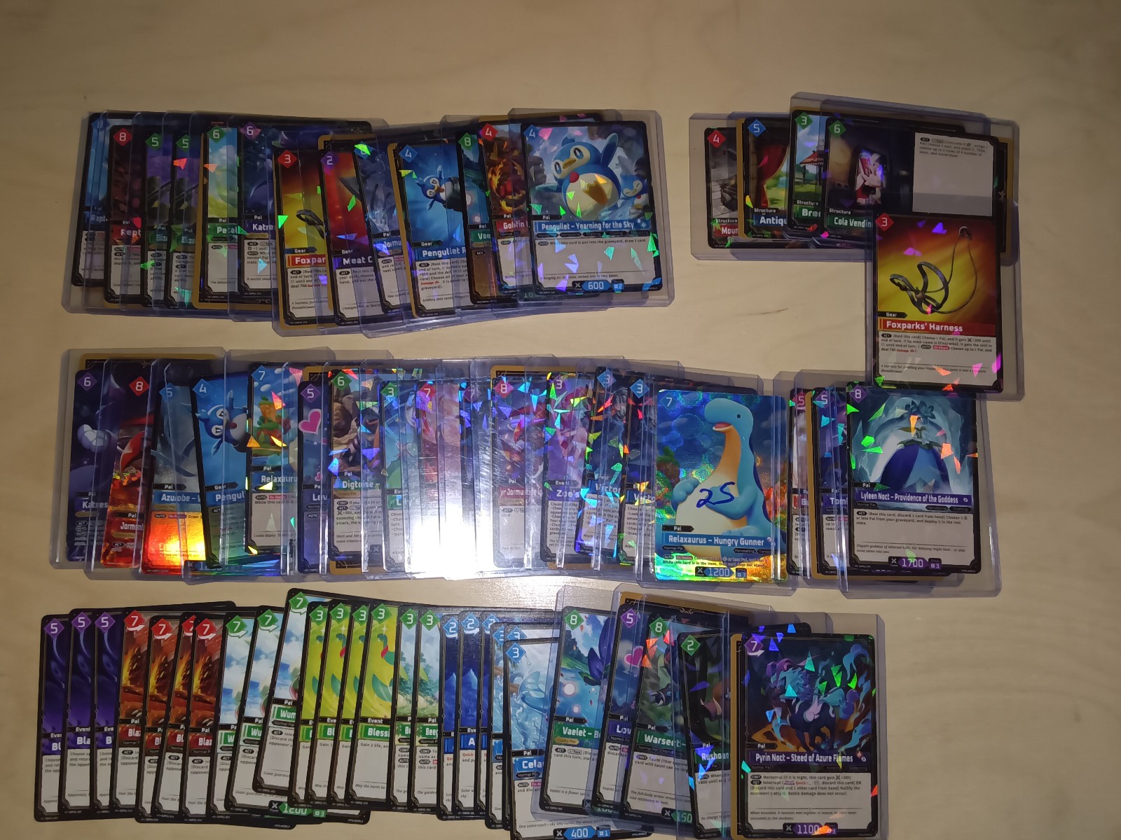 Palworld TCG 1st EDITION  248 Card Lot- 53 - OSR, SR, RR & R ALL CARDS NM