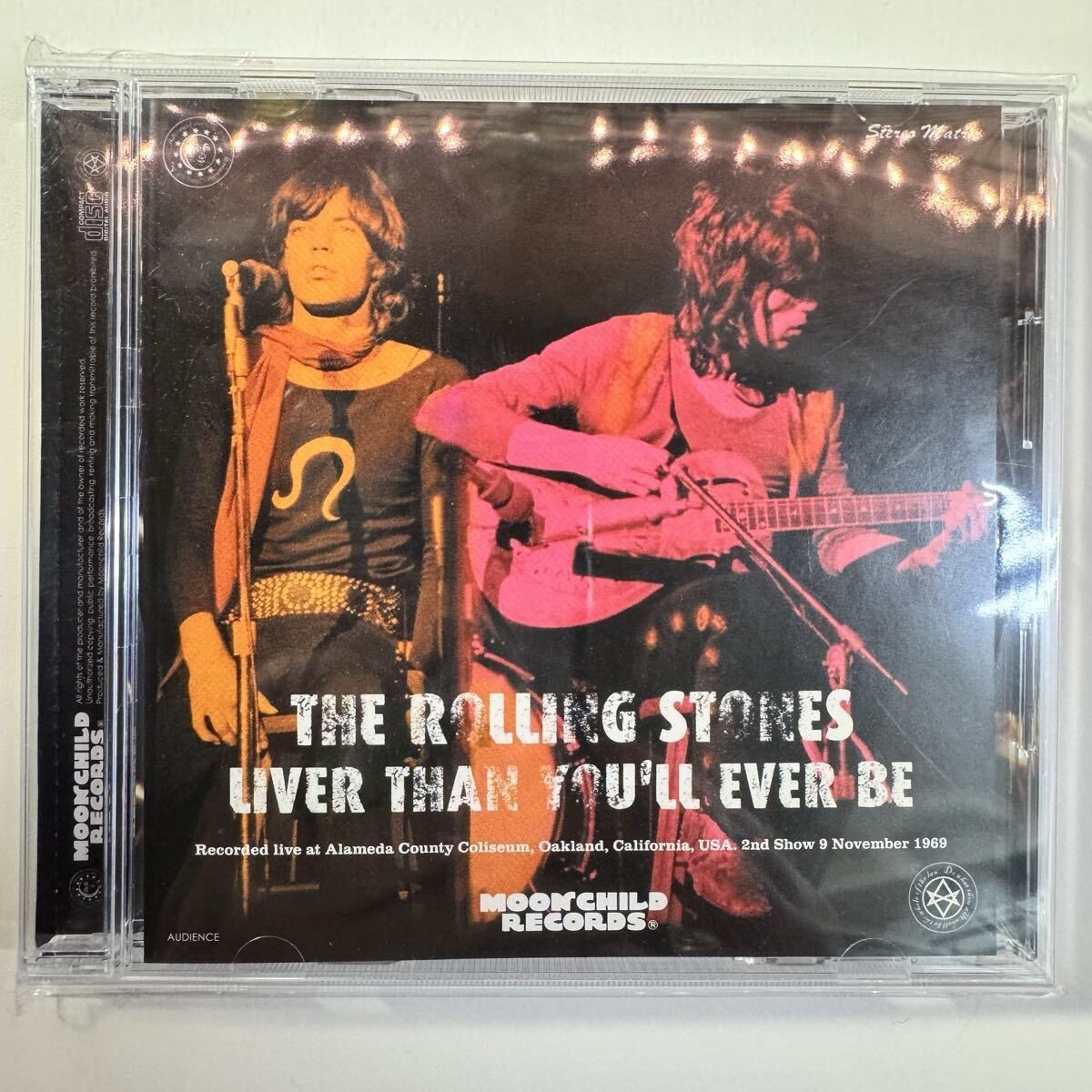 THE ROLLING STONES / LIVER THAN YOU‘LL EVER BE stereo matrix - 1969 Oakland (CD)