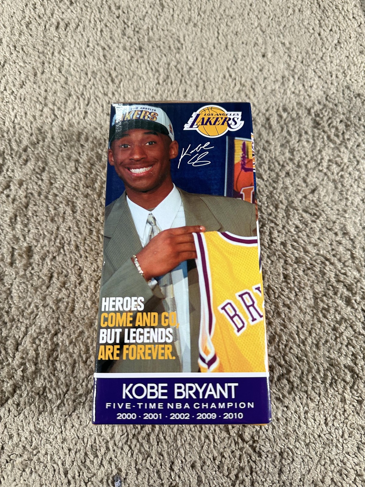 Los Angeles Lakers Kobe Bryant Bobblehead One Size Yellow NBA Links Marketing