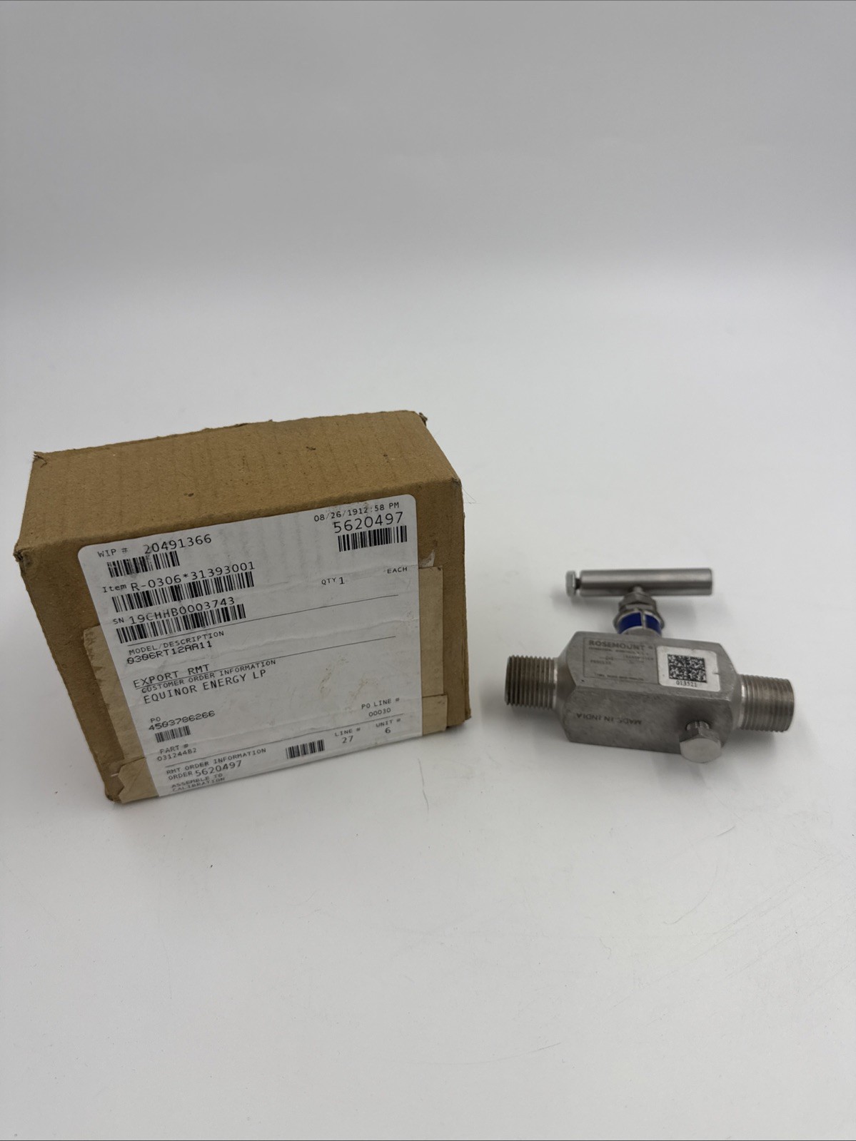 ROSEMOUNT C30611-1125-0000 10000PSI NSNP