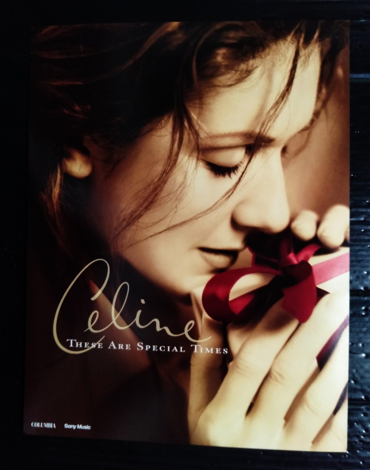 Celine Dion Vintage 1998 Thailand SP Promote Handbill MEGA RARE
