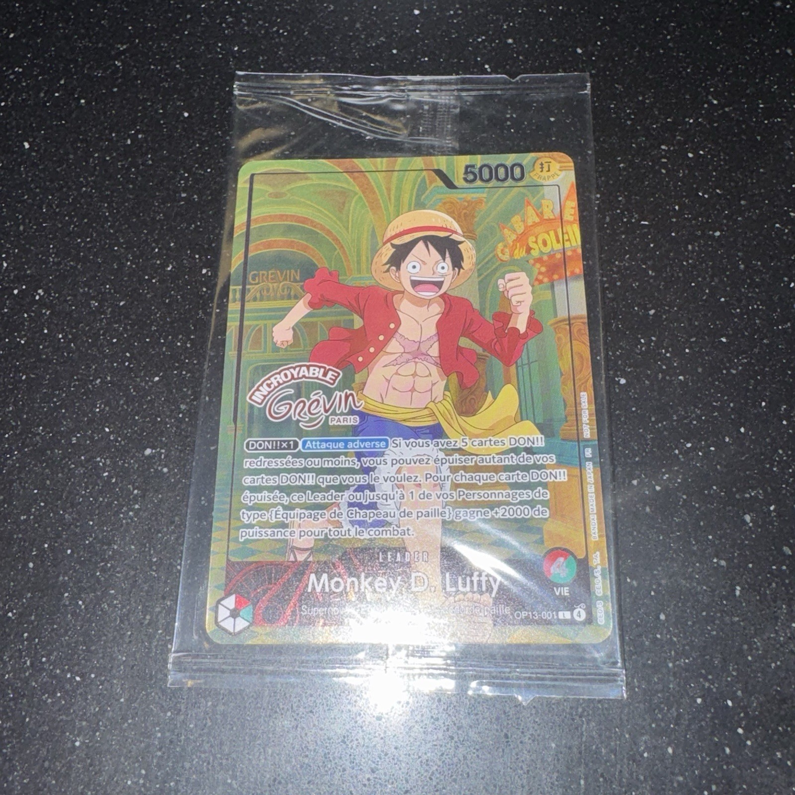 2026 ONE PIECE SPECIAL GREVIN MUSEUM MONKEY D LUFFY PROMO CARD SEALED IN STOCK