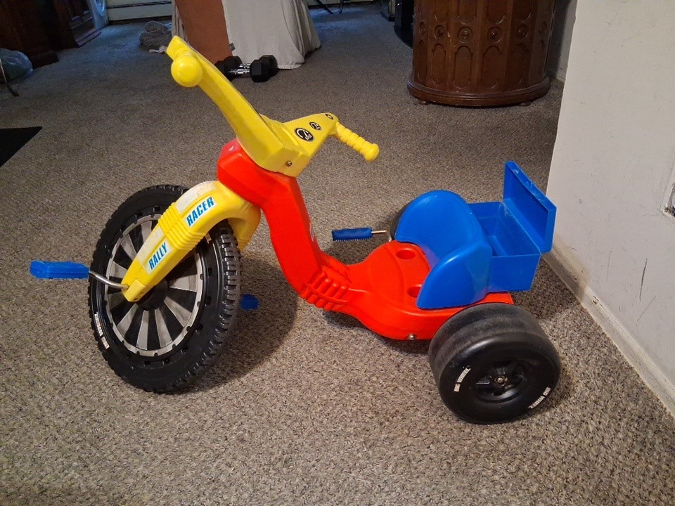 Vintage 1975 Marx Big Wheel Toy BOX ONLY