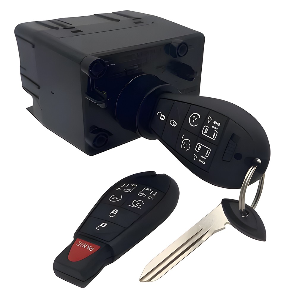 FOR 2009-2012 DODGE RAM 1500 WIN MODULE WIRELESS IGNITION NODE PROGRAMMED W/KEYS