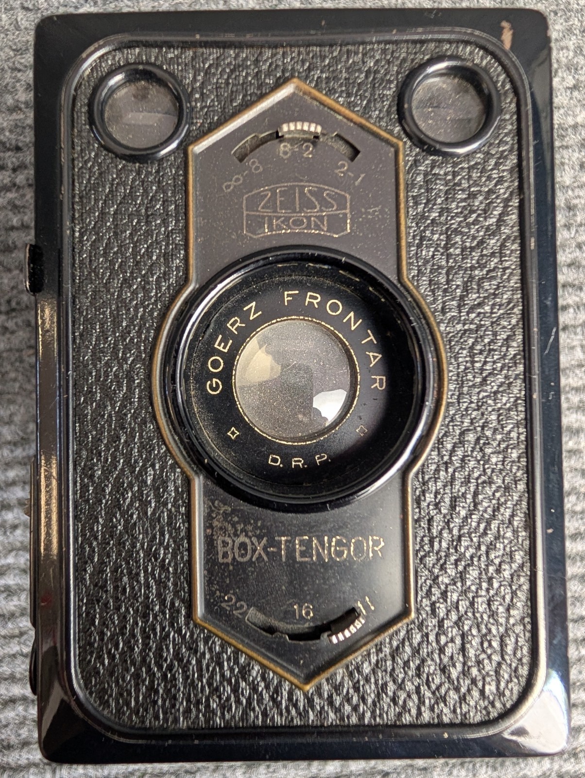 Vintage Zeiss Ikon Box Tengor 54/2 6x9 Camera w/ Goerz Frontar D.R.P. Lens Vintage Zeiss Ikon Box Tengor 54/2 6x9 Camera w/ Goerz Frontar D.R.P. Lens
