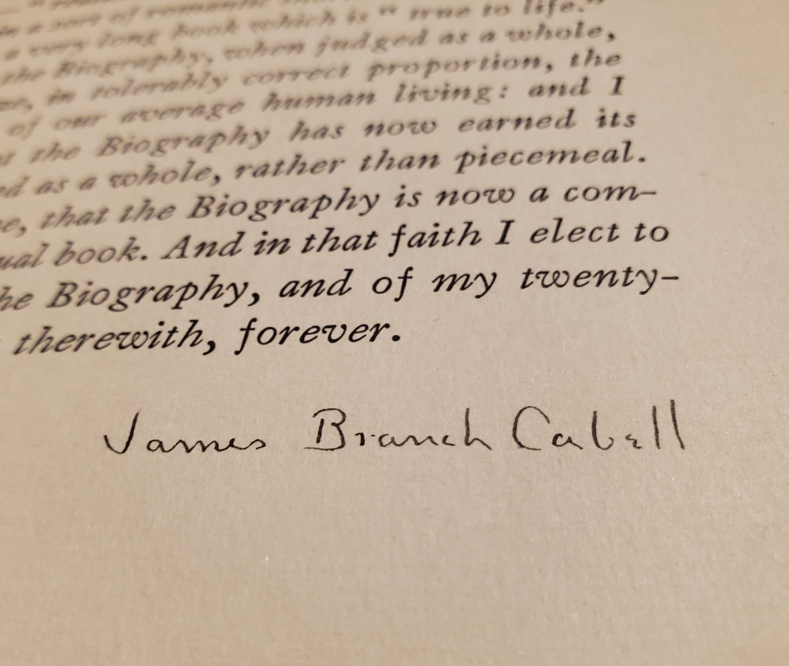 James Branch Cabell / Straws and prayer-books 1st Edition 1924