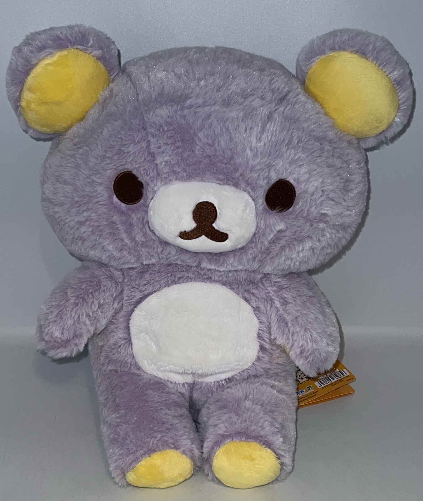 Rilakkuma Purple & Yellow Ears Authentic SAN-X Rilakkuma Approx. 15 inch Tall Rilakkuma Purple & Yellow Ears Authentic SAN-X Rilakkuma Approx. 15 inch Tall