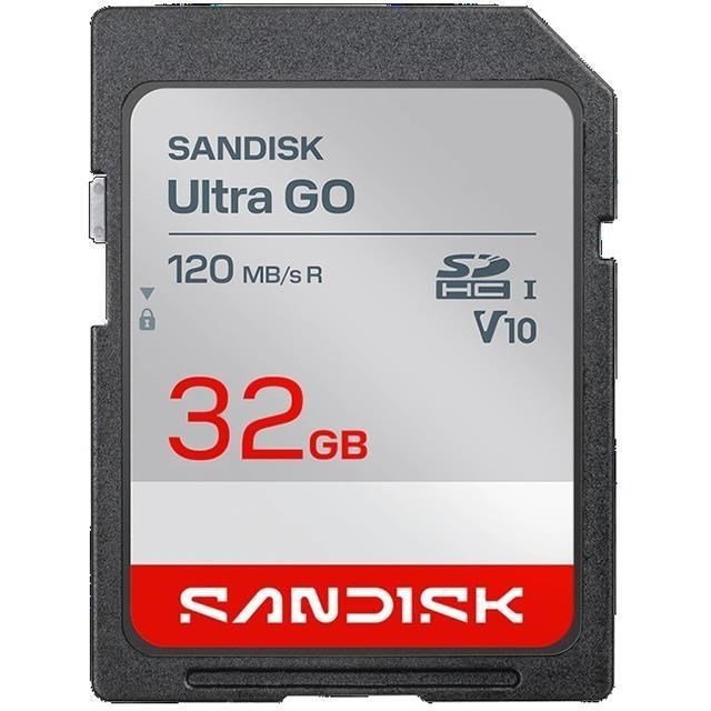 SanDisk Ultra Go SD 32GB 64GB 128GB 256GB 512GB SDHC SDXC UHS-I V10 190MB/s LOT