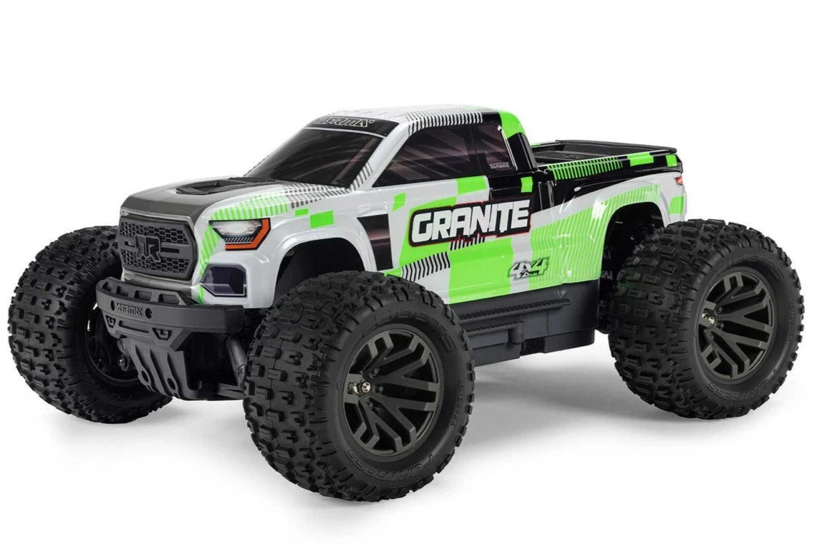 ARRMA 1/10 GRANITE MEGA 665 4X4 RTR Brushed RC Monster Truck GREEN Hobby Grade