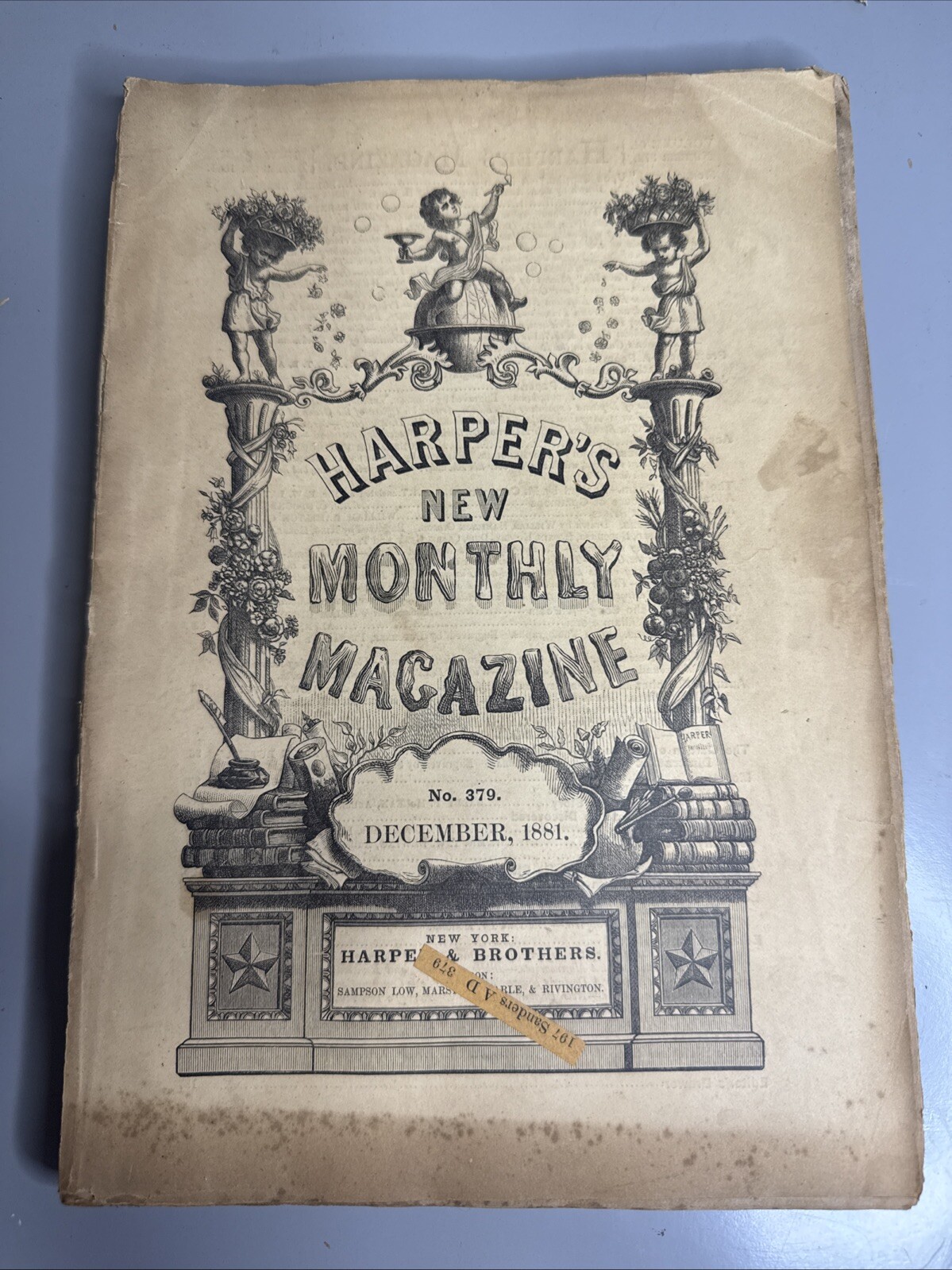 HARPER\'S New Monthly Magazine #379, December 1881