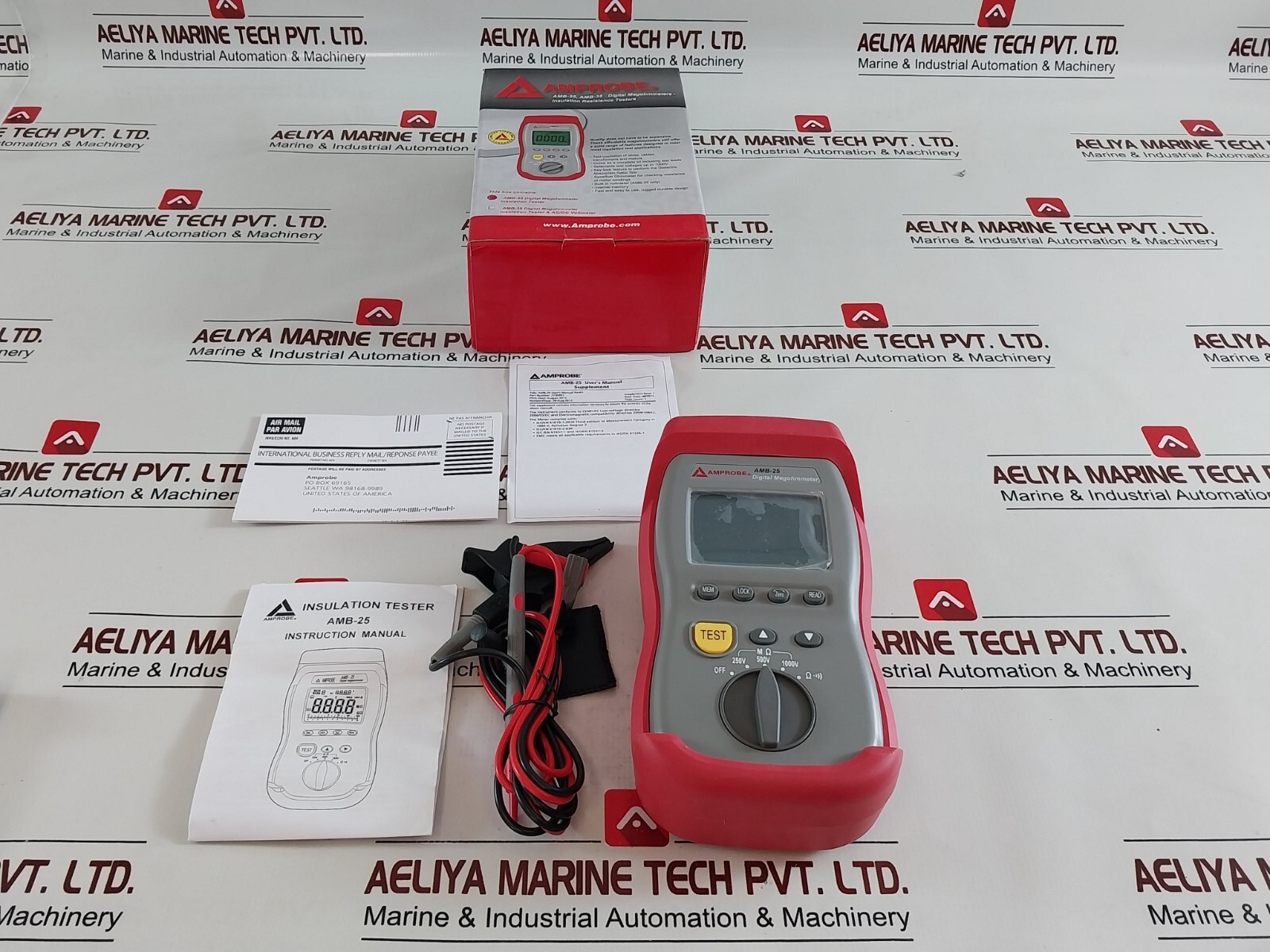 Amprobe AMB-25 Digital Megohmmeter 0-999.9 Ohm