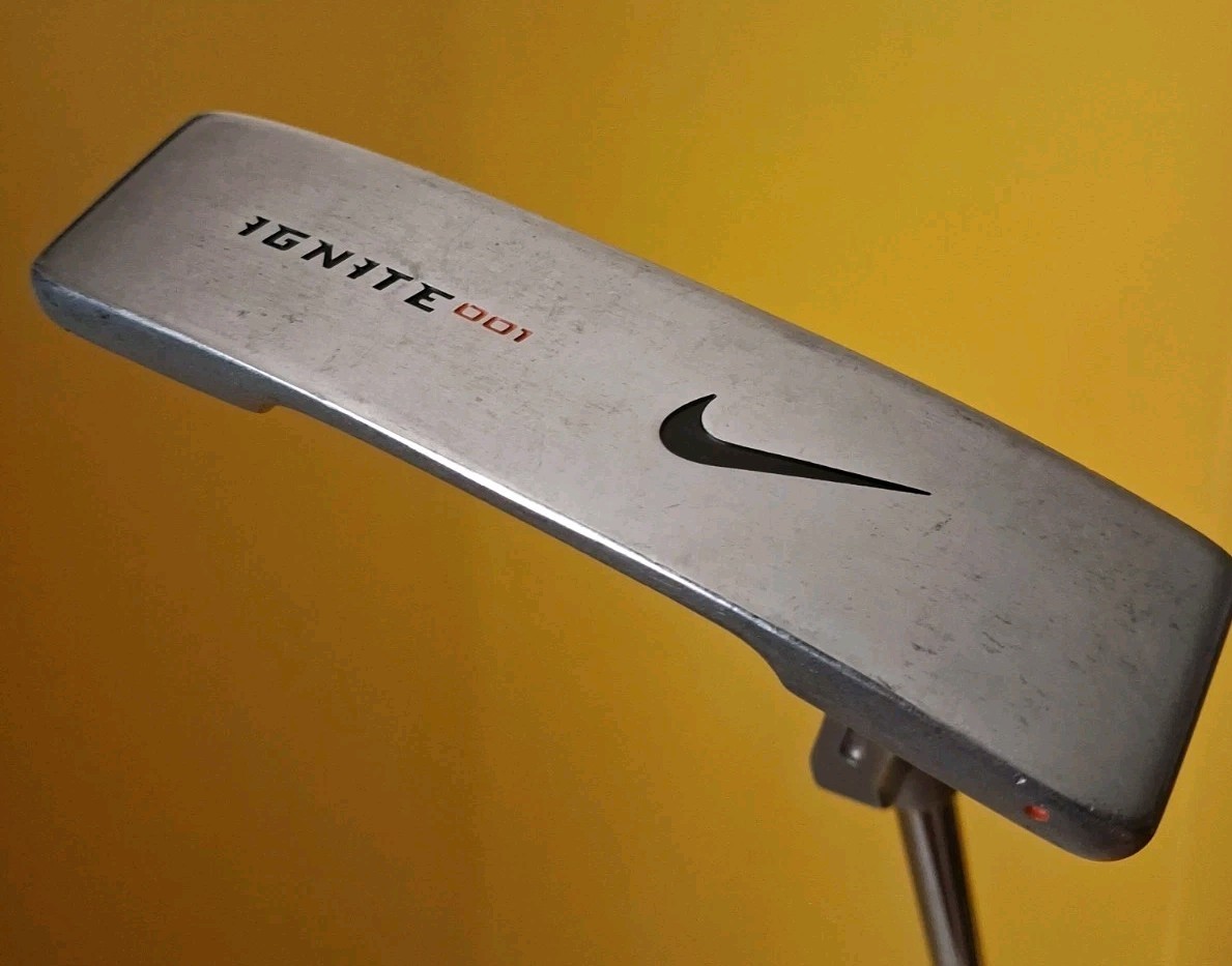 Nike Ignite 001 Putter 37”RH Steel Shaft Golf Club Orange Dot Sports