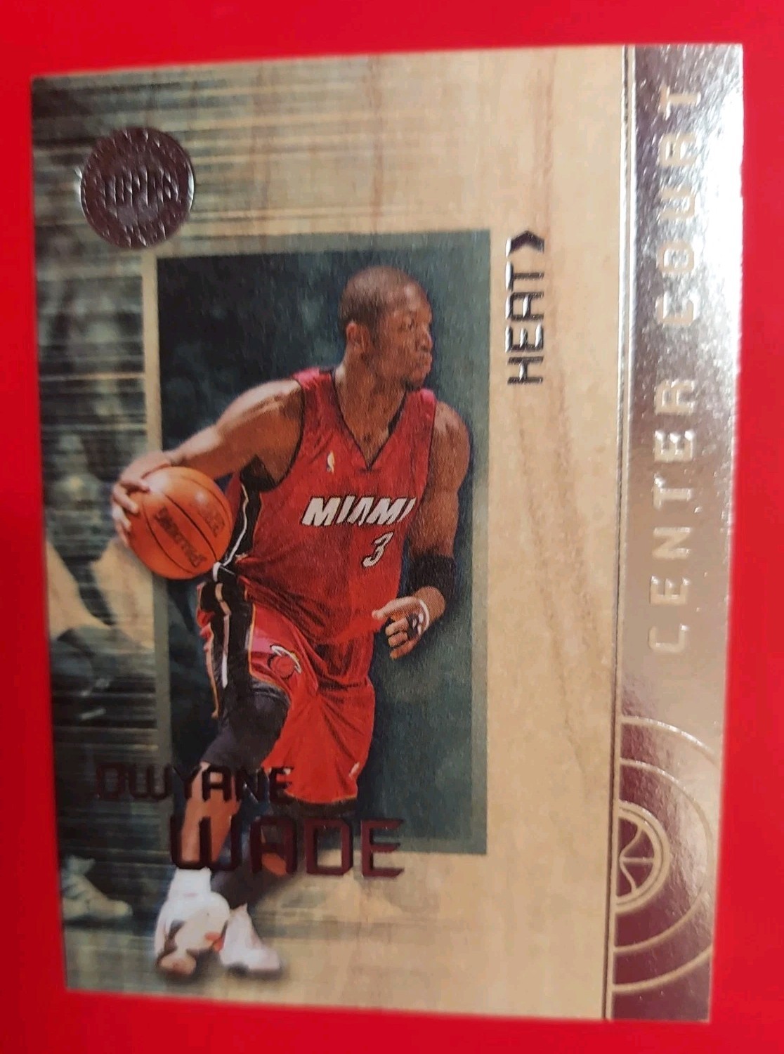 2005-06 Topps First Row Center Court Dwyane Wade #CC30 #'d 92/99 Miami Heat EX+