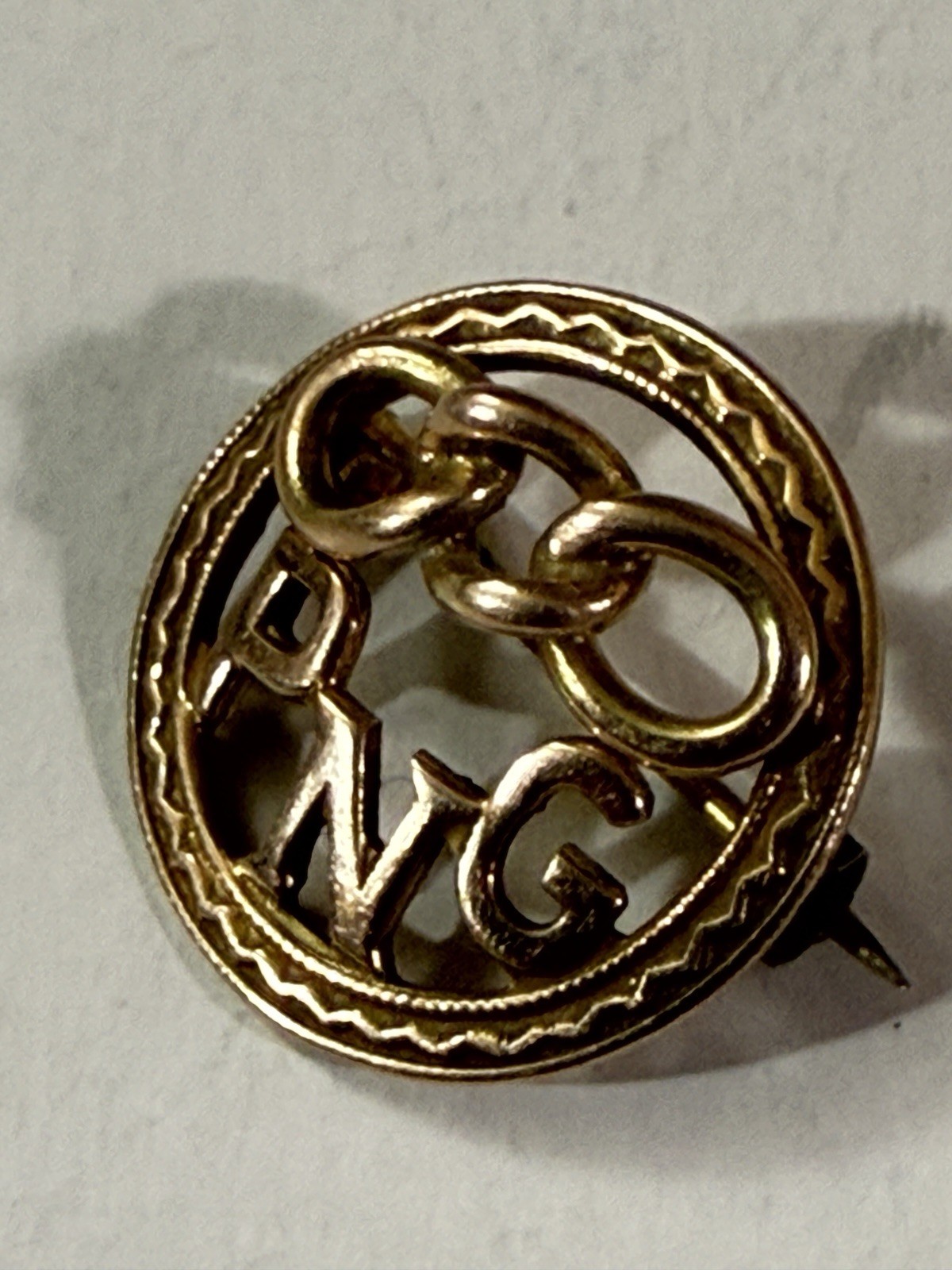 Odd Fellows Rebekahs Fraternal PNG Lapel Pin 10K Gold 1.4 Grams Past Noble Grand Odd Fellows Rebekahs Fraternal PNG Lapel Pin 10K Gold 1.4 Grams Past Noble Grand