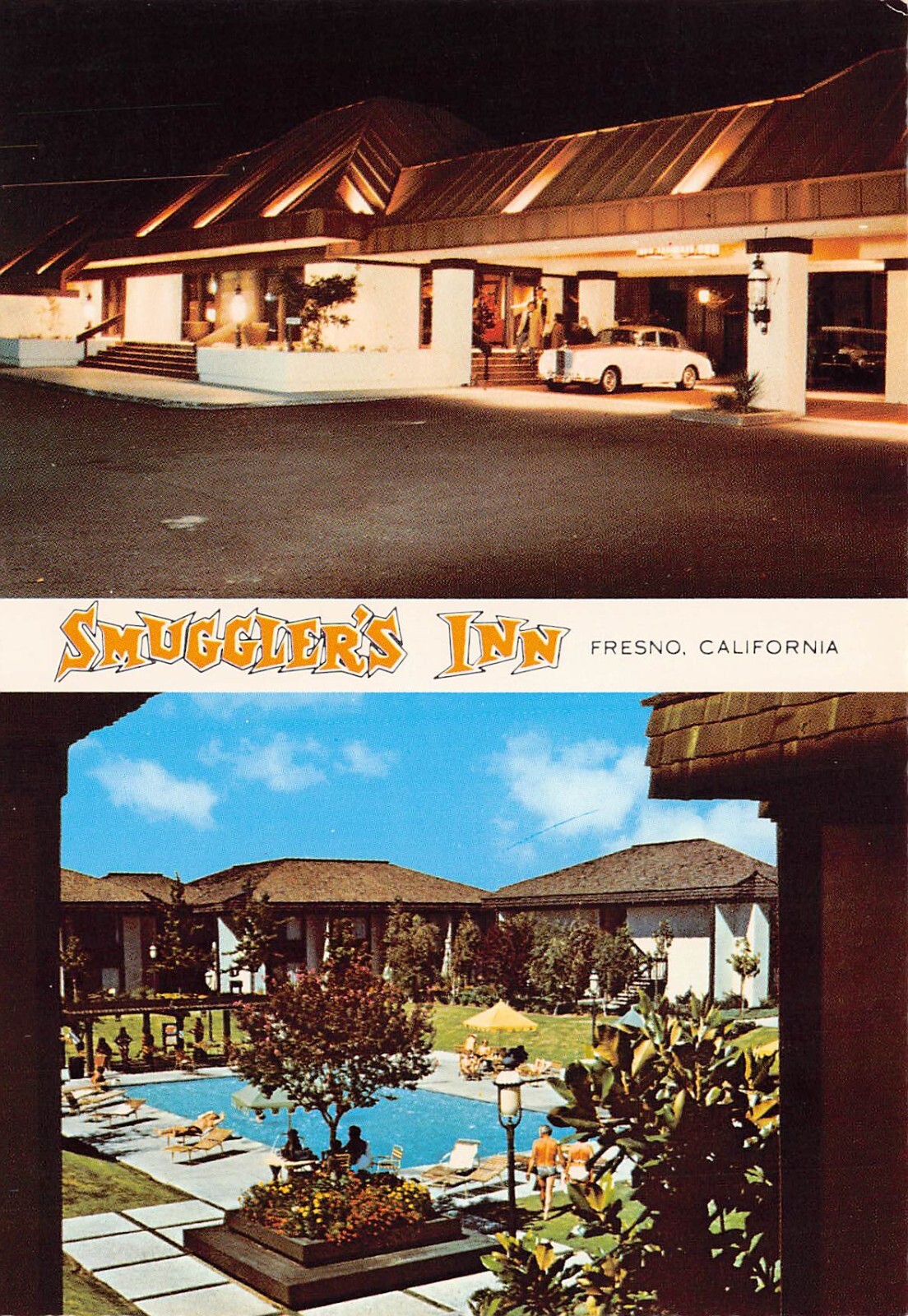 Smuggler\'s Inn Destroyed May 2025 Fresno California Vtg 6X4 Postcard CP439