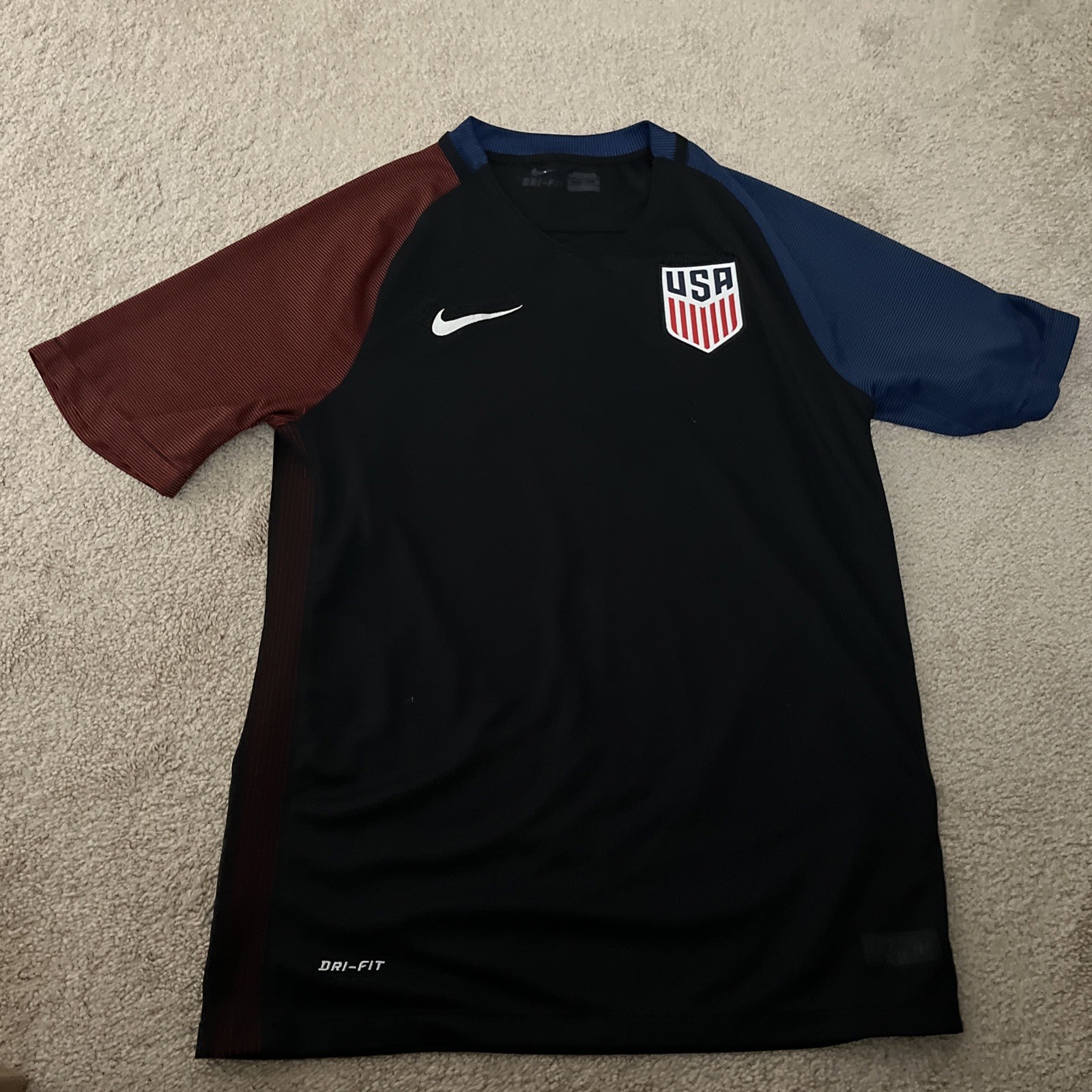 Nike Team USA USMNT Soccer Jersey Football Shirt 2016 Dri Fit S World Cup Futbol