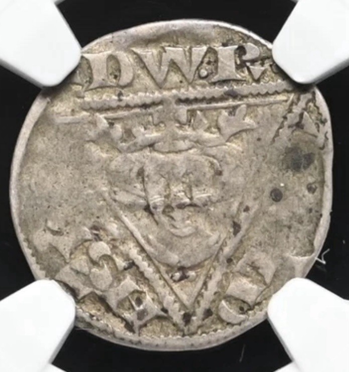 KING EDWARD I LONGSHANKS 1279-1307 AD, ENGLAND Silver IRELAND PENNY Coin, NGC VF