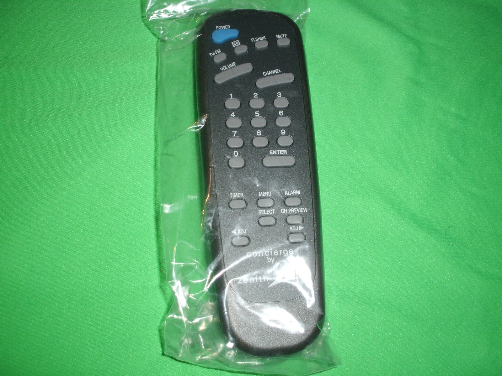 New Zenith Concierge TV Remote Control (LP702 / SC3492)