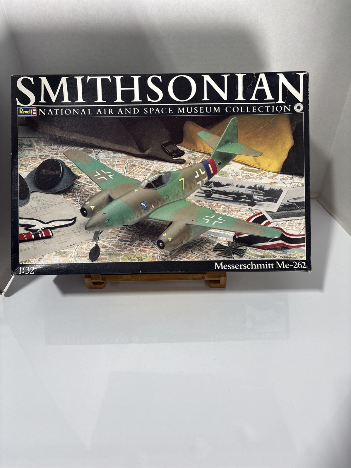1987 REVELL SMITHSONIAN MESSERSCHMITT Me-262 RARE MODEL KIT: COMPLETE & UNBUILT