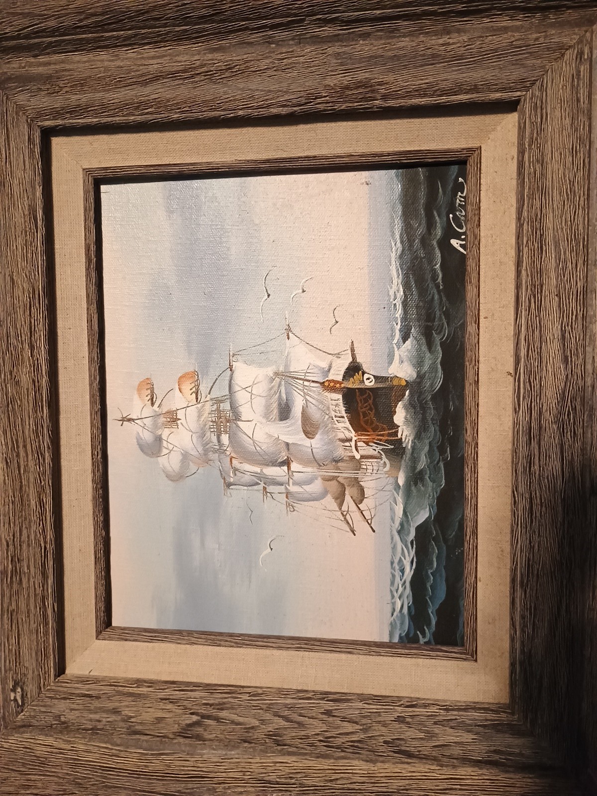 Original Oil Painting By Amos Carr 9 Original Oil Painting By Amos Carr 9