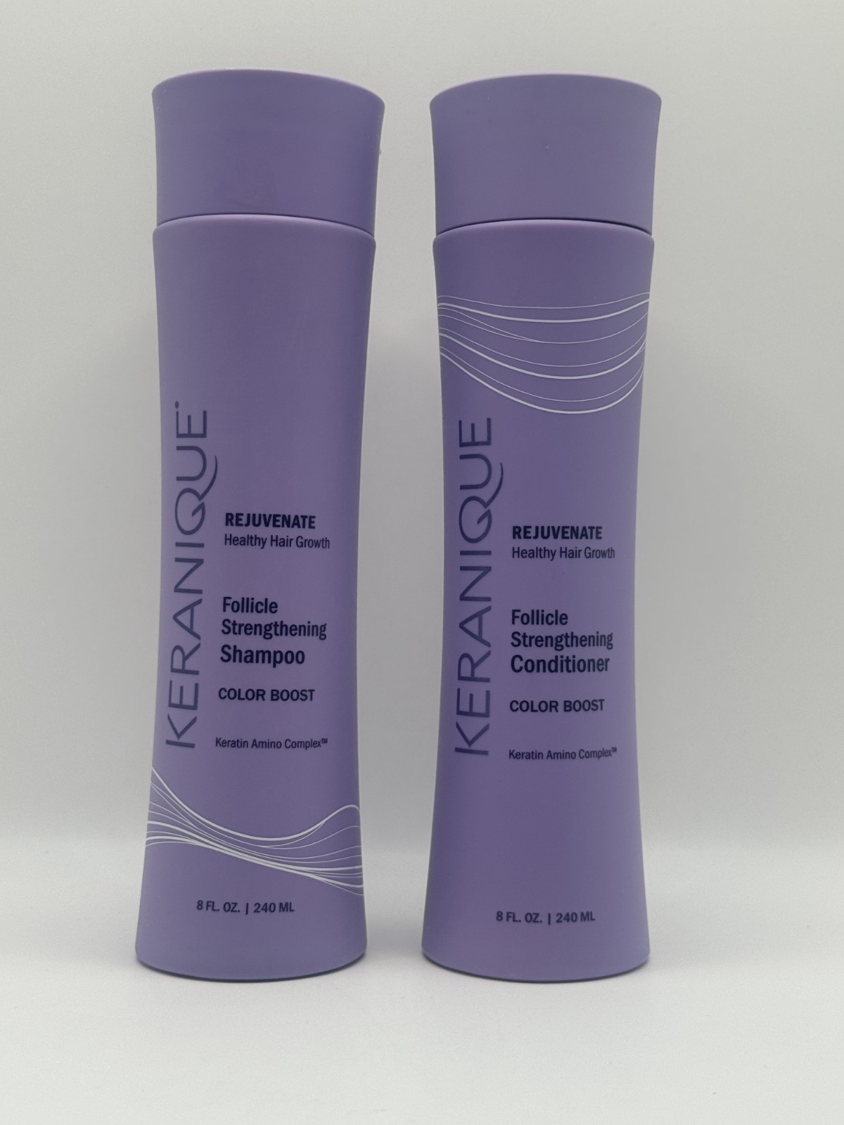 Keranique Strengthening Color Boost Follicle Shampoo & Conditioner Hair Growth