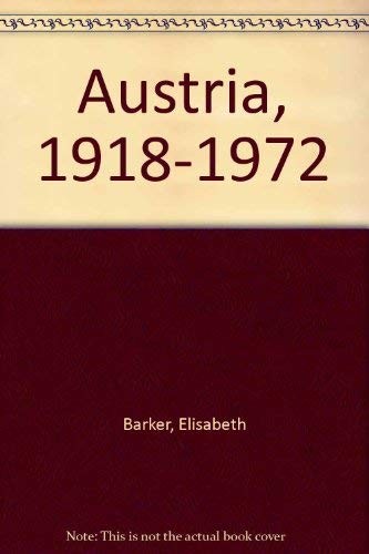 Austria, 1918-1972