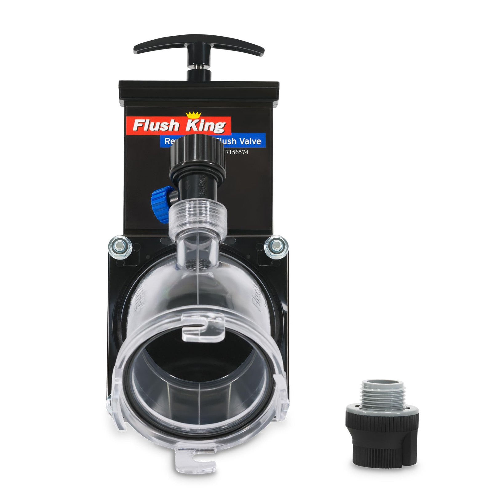 Flush King™ 45 Degree Reverse Flush Valve Attachment for RV, Camper, Trailer