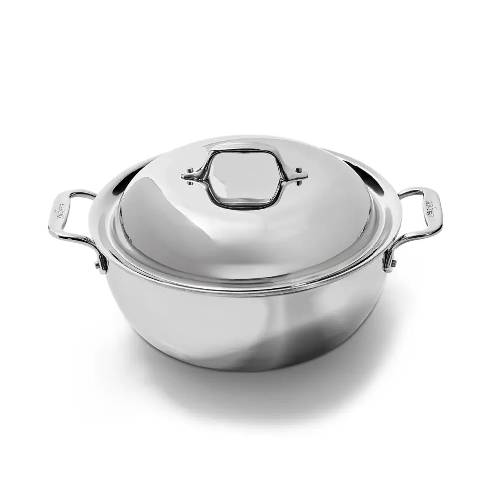 D3 Stainless 3-ply Bonded Cookware, Dutch Oven, 5.5 quart|1684