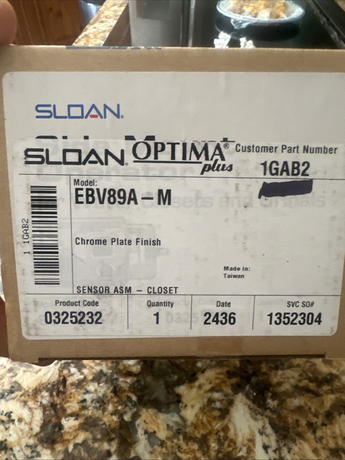 Sloan EBV-89A-M Side-Mounted Flushometer Operator (with Metal Cover) Sloan EBV-89A-M Side-Mounted Flushometer Operator (with Metal Cover)