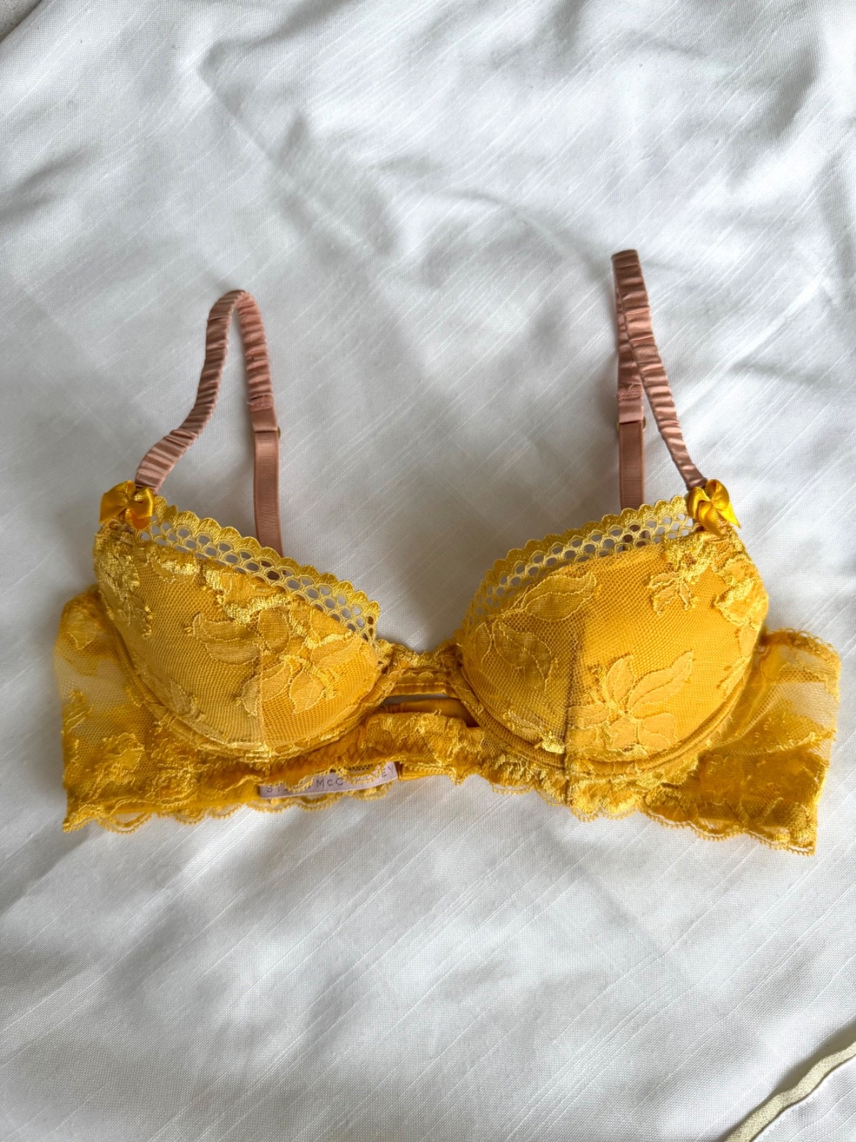 stella mccartney silk bra 