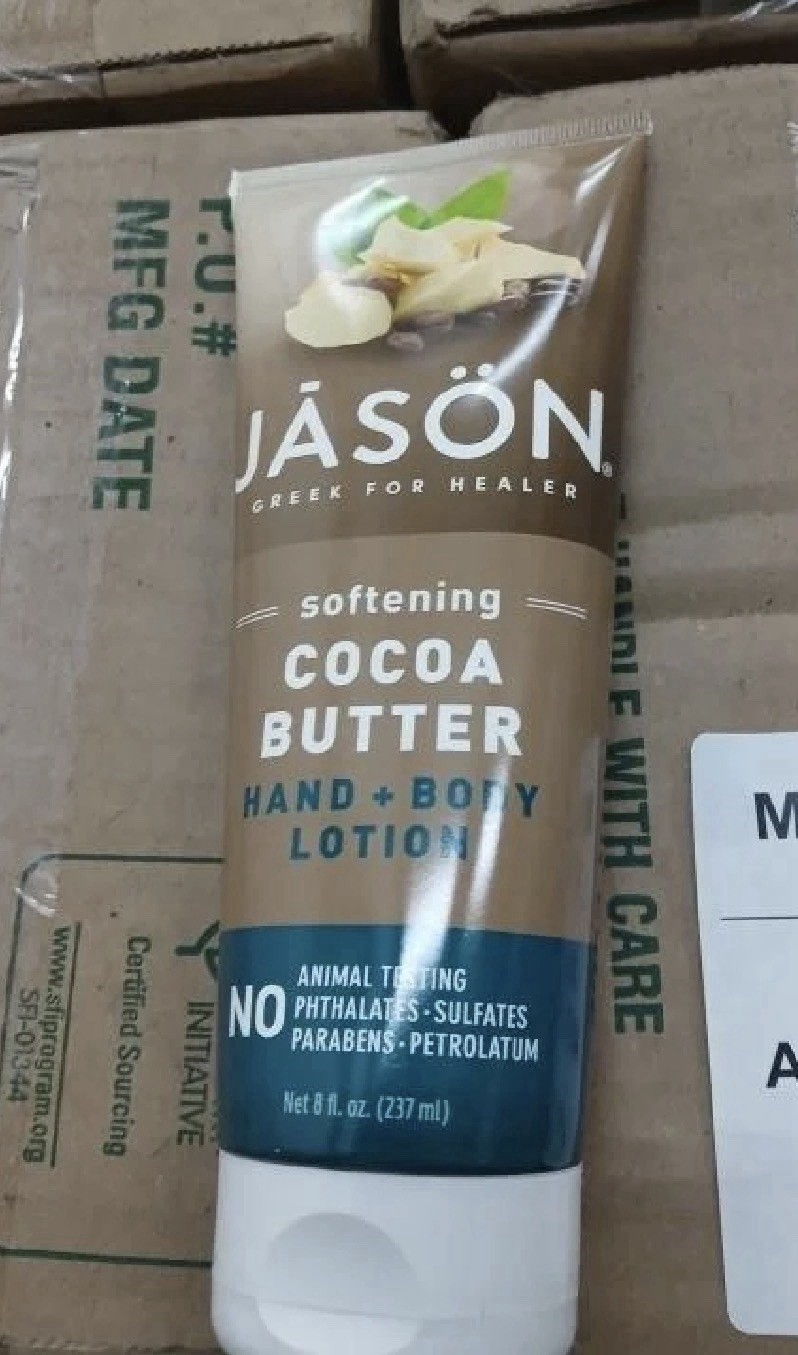 Jason Softening Cocoa Butter Hand + Body Lotion 8 Fl Oz ( Pack 1 ) Rare HTF Jason Softening Cocoa Butter Hand + Body Lotion 8 Fl Oz ( Pack 1 ) Rare HTF