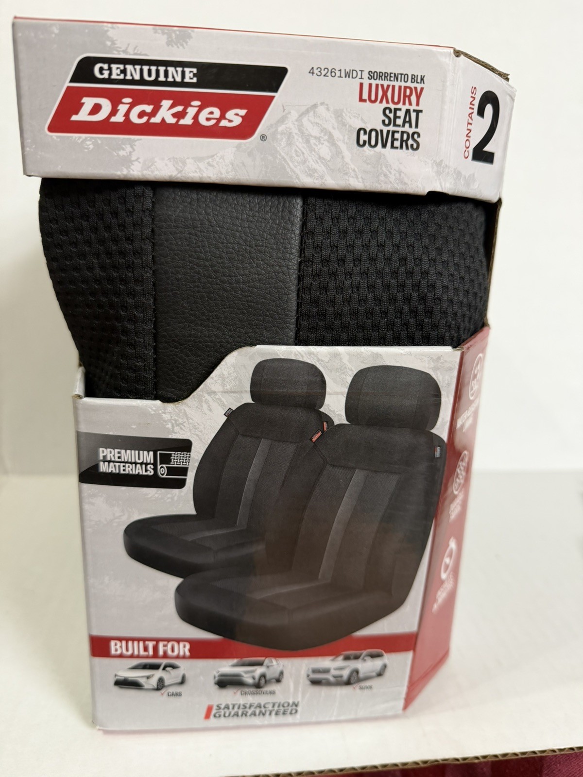 Genuine Dickies Heavy Duty Seat Covers 2 Front Seats