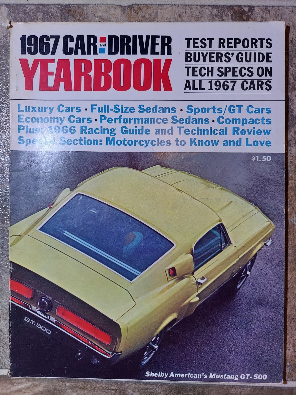 1967 Car And Driver Yearbook; Test Reports, Buyers Guide, Tech Specs.. Pre-owned 1967 Car And Driver Yearbook; Test Reports, Buyers Guide, Tech Specs.. Pre-owned