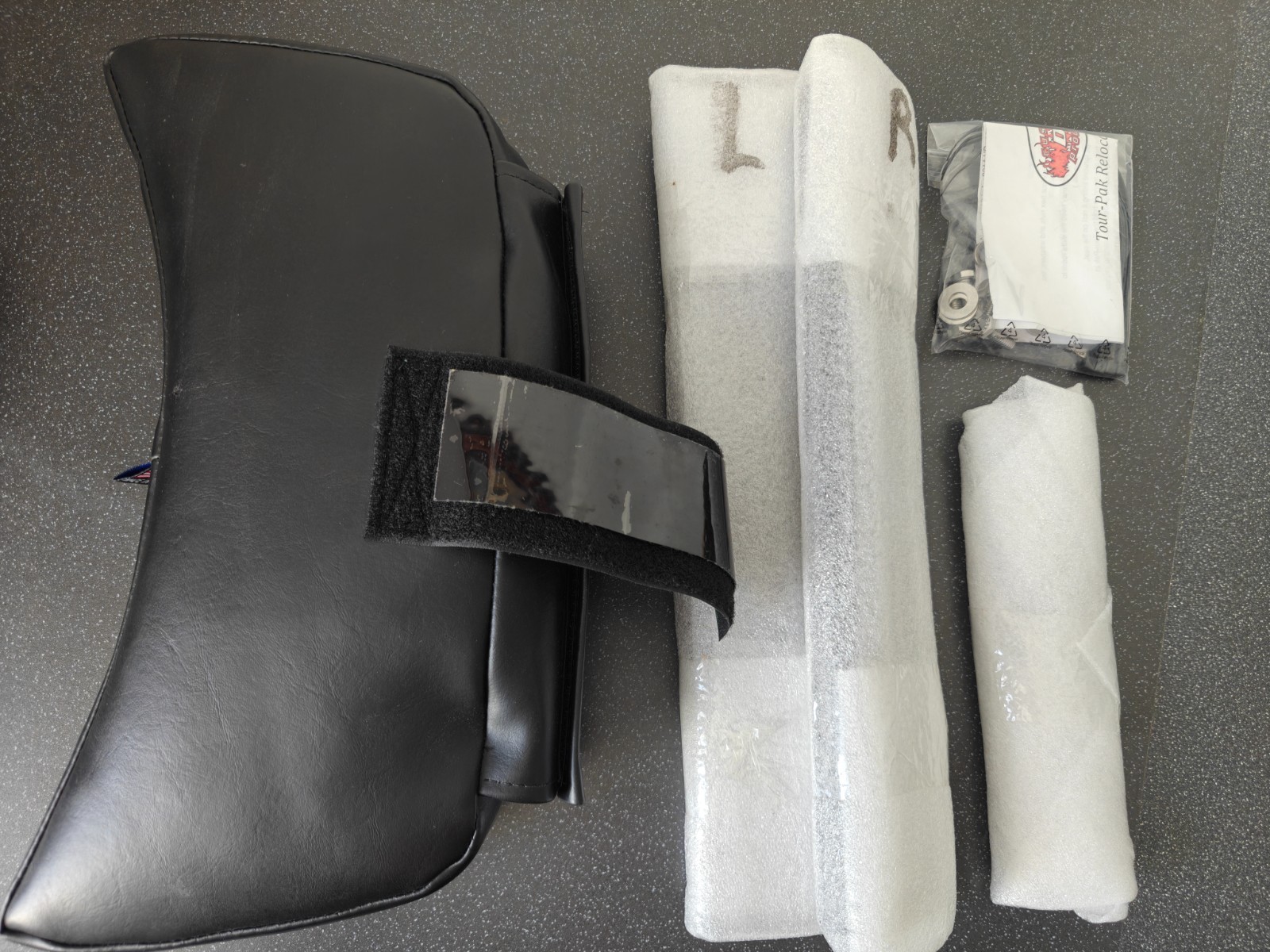 DK Customs - Tour-Pak Relocator for Harley Touring & Trike Models 14-2026 & Pad