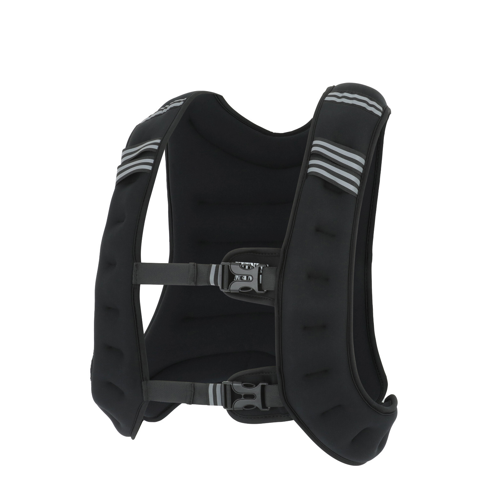 Weighted Vest 10lbs, 15lbs, or 20lbs with Reflective Stripe & Mesh Pocket