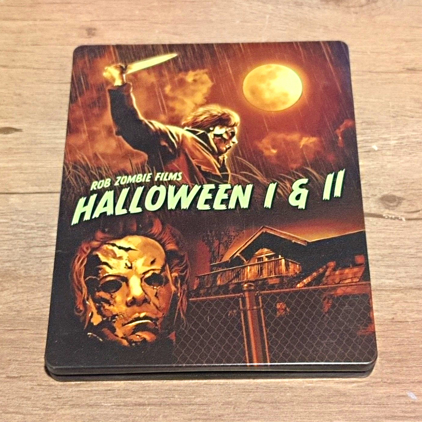 Rob Zombie Films Halloween I & II (Blu-ray) Steelbook Lionsgate Halloween Rob Zombie Films Halloween I & II (Blu-ray) Steelbook Lionsgate Halloween
